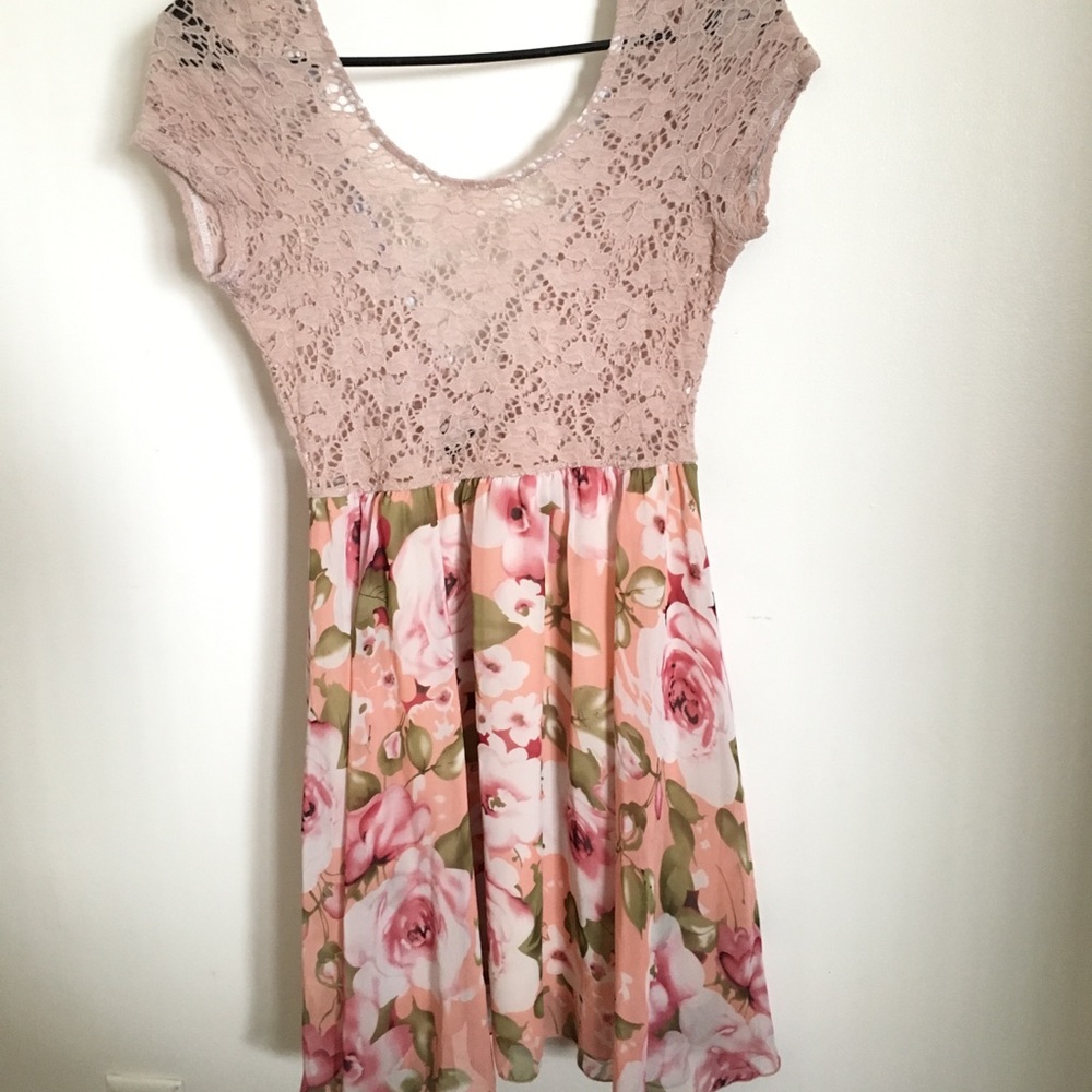 Windsor Pink and Coral Floral Dress